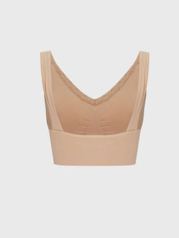 Balensiz Dolgusuz D?z Seamless Sporcu S?tyen
