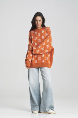 Джемпер Cotton Jacquard Apricot - Erist store фото 2