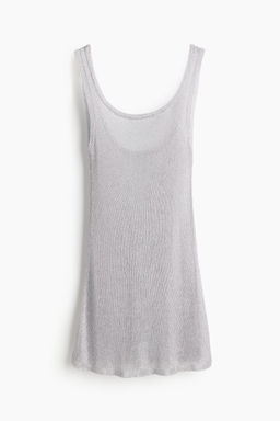 Vestido evase en punto fino - H&m фото 5