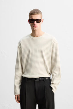 LIMITED EDITION STRIPED T-SHIRT - Zara фото 2