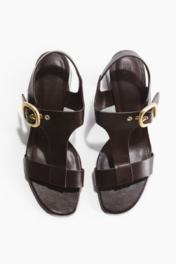 Sandalias con tac?n cuadrado - H&m фото 6