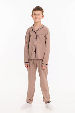 Пижама М224113а коричневый