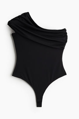 Body drapeado de un hombro - H&m фото 5
