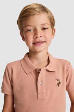 Erkek Гocuk Pudra Polo Yaka Basic TiЕГrt - U.s. polo assn фото 2