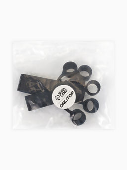 Массажёр силикон для пальцев рук с манжетом 9,5кг 8*14*2,8см чёрн ОТ