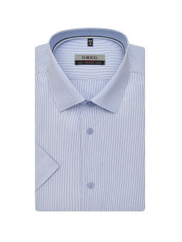Сорочка мужская короткий рукав GREG 211/201/45018/1p
