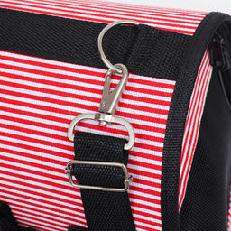 Сумка-переноска с органайзером в полоску, размер M, 40 х 26 х 20 см - Пижон фото 5