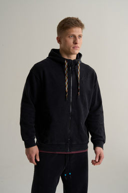 Толстовка на молнии Черный KAI Knit Track Top - Anta фото 5