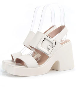 08-PEY330-1 LT. BEIGE Босоножки женские (натуральная кожа)