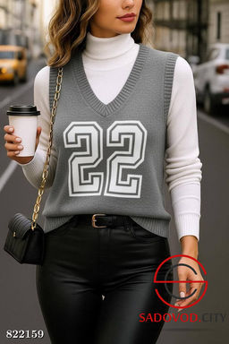 Жилетка женская из шерсти