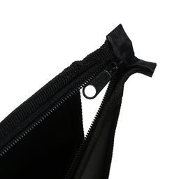 Папка для черчения и рисунков А2, 640×470×50 мм, 0.8, с ручками, пластиковая, молния сверху, ПМ-А2-35, черная