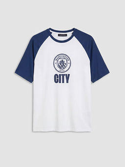 Manchester City Bask?l? Erkek Spor Ti??rt