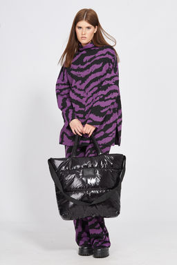 Комплект фиолет/черный