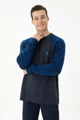 U. S. Polo Assn Мужской темно-синий свитер - U.s. polo assn фото 9