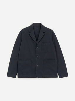 Blazer de sarga de algod?n
