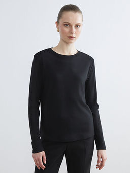 Bisiklet Yaka Kad?n Ti??rt