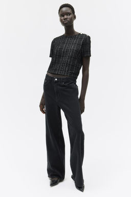 Top corto en boucle - H&m фото 2