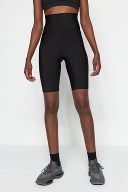 TRENDYOLMILLA Siyah Toparlay?c? Orme Spor Biker/Bisikletci/K?sa Tayt THMSS23TY00021 фото 9