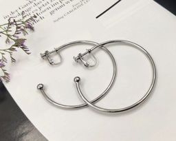 Серьги-клипсы Кольца