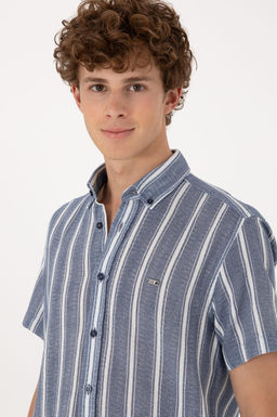 Erkek Lacivert K_sa Kollu G_mlek Sepette S_rpriz _ndirim - U.s. polo assn фото 2