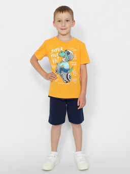 CRB wear/CWKB 63389-29 Футболка для мальчика,оранжевый/Ex.Cherubino  фото 3