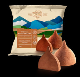 Цена за 2уп Трюфель классический Молочный шоколад, 160 г