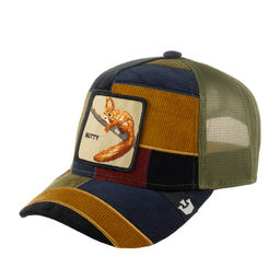 Бейсболка GOORIN BROTHERS арт. 101-1116 (оливковый / рыжий / фиолетовый)