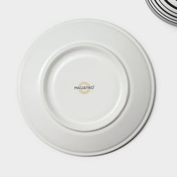 Чайная пара Magistro Hypnose, кружка 230 мл, блюдце 15.5 см, фарфор