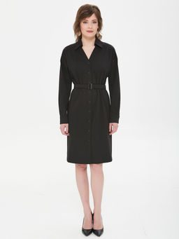 Платье с поясом - Stilla фото 3