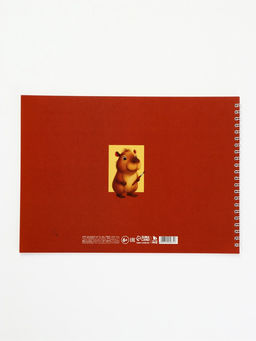 Цена за 2 шт. Альбом для рисования на гребне А4, 32 листа "Капи"