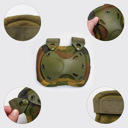 Набор наколенники 17 х 20 см и налокотники 14 х 17.5 см, хаки - Simaland фото 2