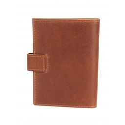 Обложка для авто+паспорт-Croco-ВП-1021 с хляст, натуральная кожа коричневый пулл-ап матовый (219) 263969 фото 2