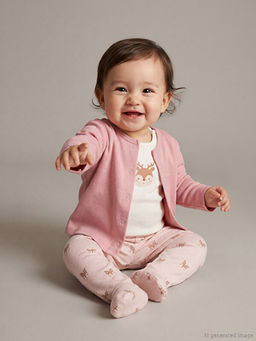 Bask?l? K?z Bebek 3l? Tak?m