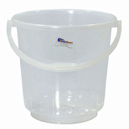 Ведро Deluxe 5л без крыш. ПРОЗРАЧНОЕ арт.Д0000631,169