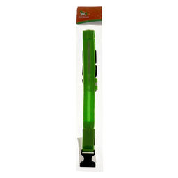 Ошейник с подсветкой, зарядка от USB, размер XS, ОШ 28-38 см, 3 режима, зелёный - Пижон фото 10