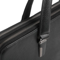 Сумка мужская, кожа, MIRONPAN 89356 Черный  фото 5