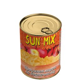Цыпленок карри по-восточному Sun Mix 340г