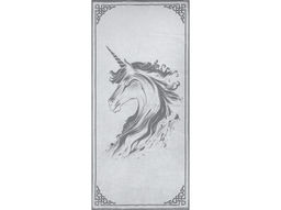 Полотенце махровое 6с102.411ж1 Огненный единорог(графит5) 67х150см