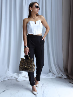 Женские Брюки женские КБ500 Черный от фабрики Спортсоло