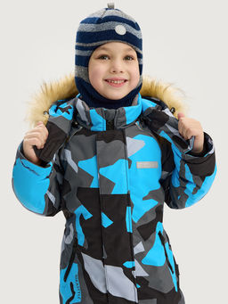 Комбинезон 8з0925 голубой/черный