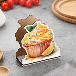 Салфетница Лимонный кекс, 13 х 12 х 6 см - Simaland фото 2