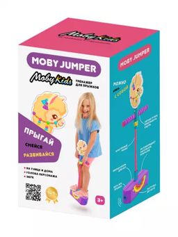 MobyJumper. Тренажер для прыжков со звуком Альпака - Moby kids фото 4