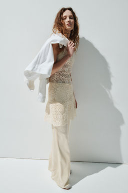 Vestido sin mangas efecto crochet - H&m фото 4