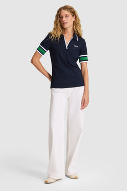 KadДn Lacivert Polo Yaka TiЕГrt - U.s. polo assn фото 4