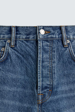 JEANS STRAIGHT FIT BOOTCUT AARON LEVINE X ZARA / Azul medio  фото 9