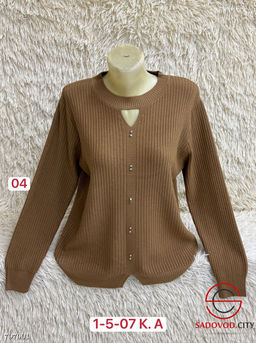 Свитер женский в рубчик - Bruno фото 8