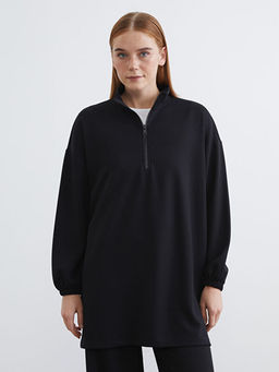 Soft Touch Oversize Kad?n Sweatshirt Tunik