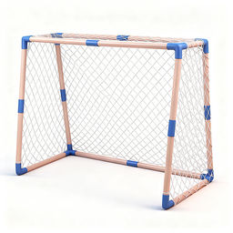 Ворота футбольные "Меткий игрок" (мяч, насос) в коробке