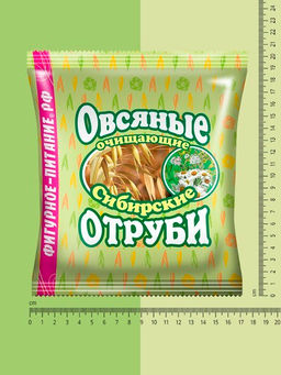 Отруби Сибирские ОВСЯНЫЕ очищающие, 200 г