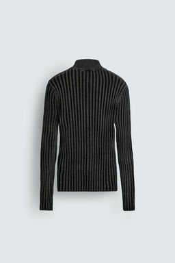 TEXTURED RIBBED JACKET - Zara фото 8